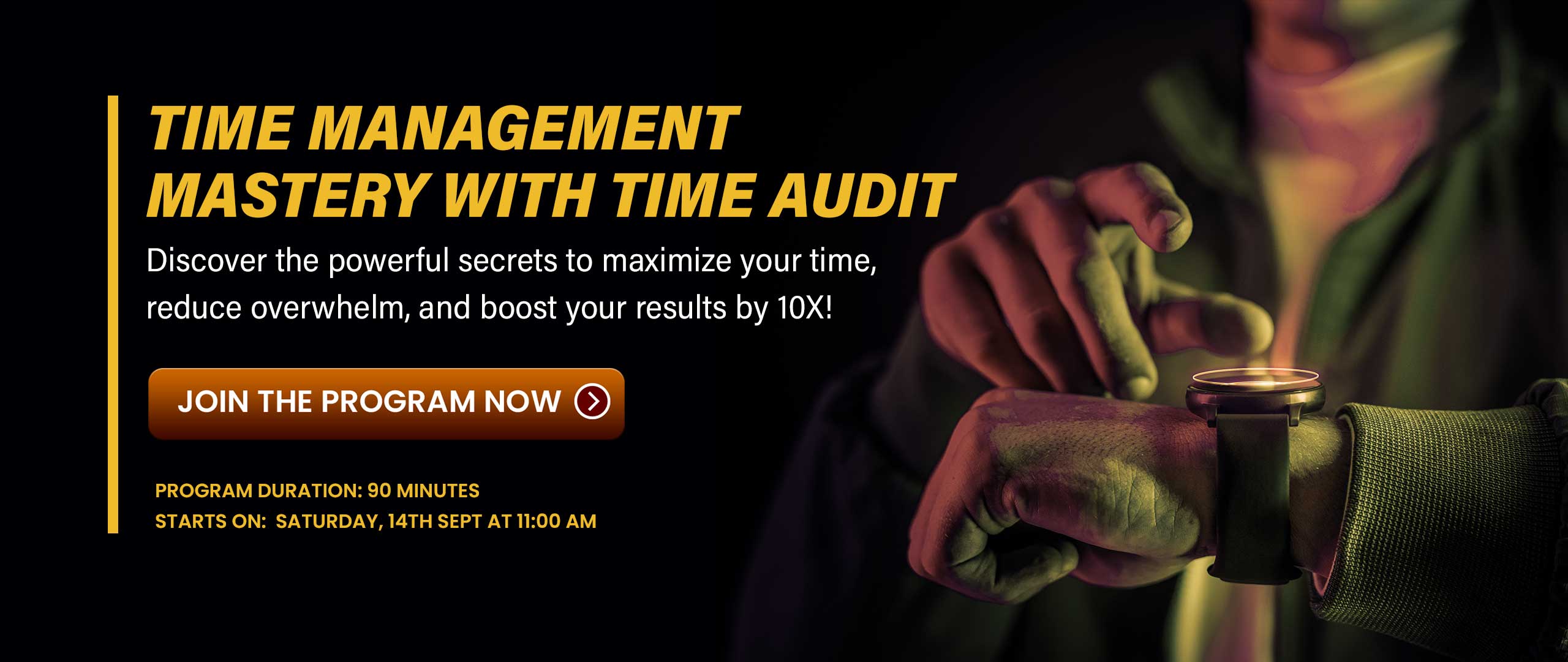 Time Management Mastery with Time Audit Workshop